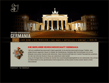 Tablet Screenshot of berliner-burschenschaft-germania.de